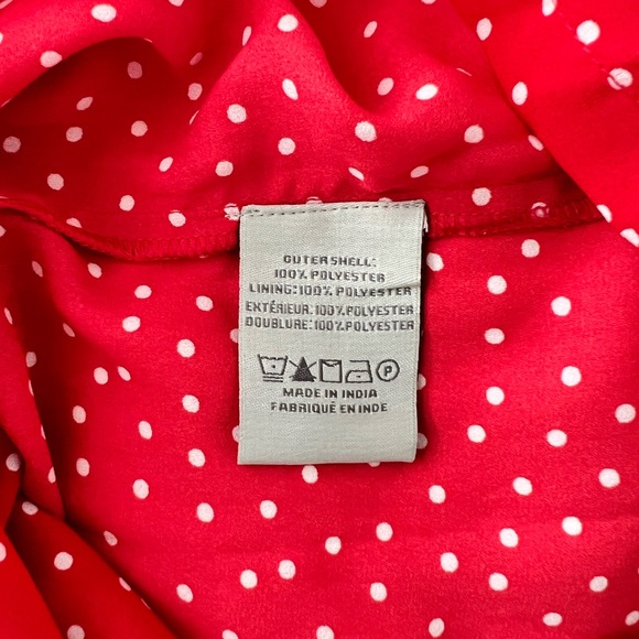 Charlie Paige Jumpsuit - Red and White Polka Dot NWT - Picture 9 of 9